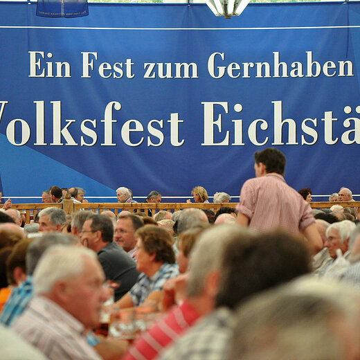 Innenansicht Zelt