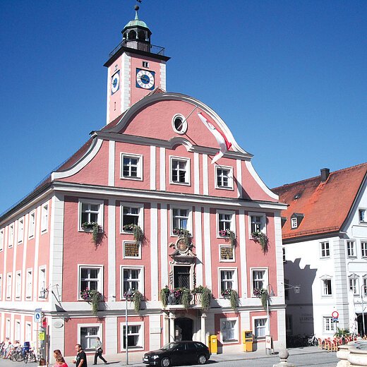 Eichstätter Rathaus am Marktplatz